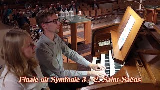 C SaintSaëns  Finale  Symfonie 3 – Gert van Hoef  Immanuelkerk Maassluis [upl. by Nomyar]