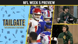 NFL Week 5 Preview CFB Prospect Primer  Interviews with Andrew Booth Jr amp Darian Kinnard  PFF [upl. by Ardekan]