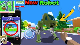 Cubic sandbox 2 Robot 🤖  Dude theft wars exe [upl. by Amaerd]