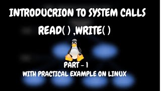 READ  WRITE  GCC  LINUX  SYSTEM CALLS  DETAILED  2024 [upl. by Reitrac]