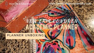 NEW Erin Condren Academic Planner 2024  2025 Planner [upl. by Orvil517]