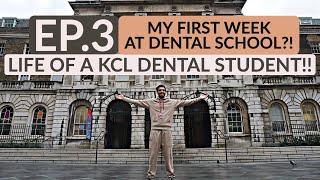 Life of a KCL Dental Student  EP3 MY FIRST WEEK AT DENTAL SCHOOL [upl. by Rudolfo]