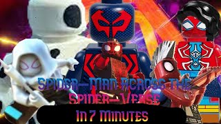 SpiderMan Across the SpiderVerse In 7 Minuets [upl. by Shantee]