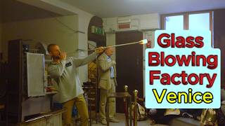 How Its Made Glass  Glass Blowing Factory  Venice [upl. by Corey]