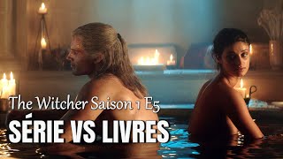 SÉRIE VS LIVRES  The Witcher Saison 1 Épisode 5 [upl. by Galang546]