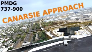 FSX Canarsie Approach  Cockpit View [upl. by Letrice993]