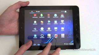 Mediacom SmartPad 820C 3G recensione completa in italiano by AndroidWorldit [upl. by Saffier]