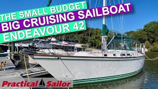 The Cheap Big Cruising Sailboat  Endeavour 42 [upl. by Atikan]