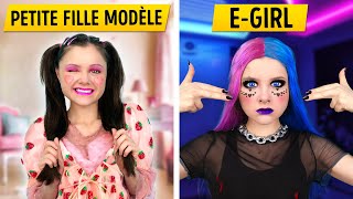 EGIRL vs PETITE FILLE MODÈLE quand MAMIE est là – Une comédie musicale LALAL’R [upl. by Doykos411]