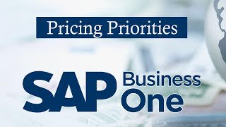 SAP BUSINESS ONE  Special Prices for Business PartnerBP  Pricing Priories for BP [upl. by Janette]