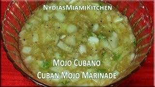 Mojo Cubano  Cuban Mojo Marinade [upl. by Anilas]