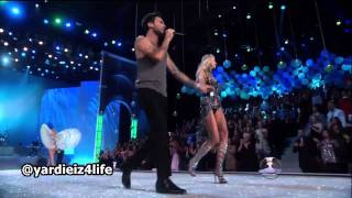 Maroon 5  Moves Like Jagger 2011 Victorias Secret Fashion Show Live Performance  YouTubemp4 [upl. by Lombard]