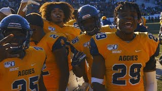 2019 MEAC Football SCSU vs North Carolina AampT [upl. by Dennis360]