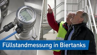 Wie Puffertanks der König Brauerei mit Messtechnik von KROHNE überwacht werden [upl. by Anawqahs]