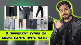 Do You Know All Types of Pants Name  Mens Pants Fashion [upl. by Peh]