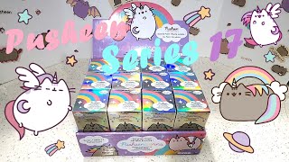 🦄 Pusheen Series 17 Pusheenicorns Full Case Unboxing [upl. by Polloch]