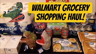 WALMART GROCERY HAUL 🦖🦈 [upl. by Jasper]