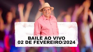 Valdir Pasa  Ao Vivo no Bailão 02 de Fevereiro2024 [upl. by Aisor]