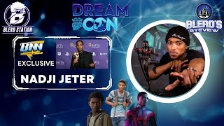 Miles Morales Meets Dream Con Nadji Jeter Press Conference Dream Con 2024 [upl. by Andrey678]