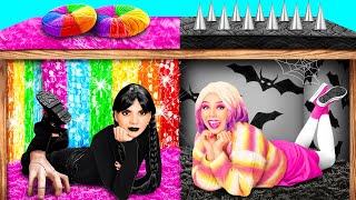 Wednesday Addams  Secret Rooms Under The Bed by BaRaDa Challenge [upl. by Lenhard]