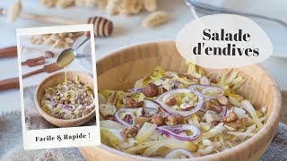 RECETTE  Salade dendives amp œufs moellet  2 astuces pour éviter lamertume [upl. by Axela524]