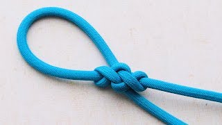 きれいな結び目が作れるひもの結び方 飾り結び How To Tie The Broach Loop Knot [upl. by Narahs]