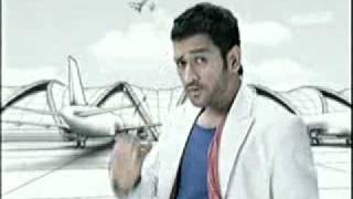 DHONI AIRCEL AD [upl. by Jaynell]