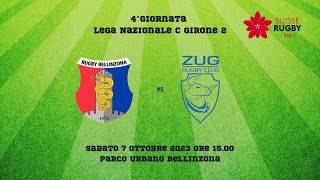 Rugby Bellinzona vs Zug Rugby Club [upl. by Sumerlin]