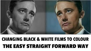 how black and white movies are colorized today [upl. by Nauh]