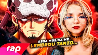 REAGINDO 🩺 Rap do Law One Piece  CIRURGIÃO DA MORTE  NERD HITS [upl. by Elimay340]