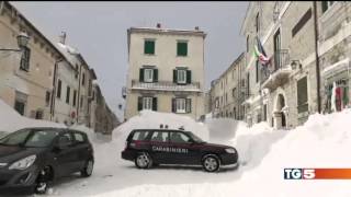 Capracotta  Record di nevicata più abbondante in 24h [upl. by Gib]