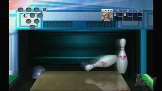 AMF Bowling Pinbusters Nintendo Wii Gameplay  Malaysia [upl. by Buckden]