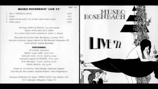 MUSEO ROSENBACH  LIVE 72 [upl. by Ethbin498]