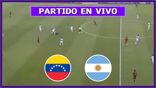 🔴 VENEZUELA vs ARGENTINA EN VIVO ⚽ MESSI vs RONDÓN  ELIMINATORIAS RUMBO AL MUNDIAL 2026 [upl. by Gupta]