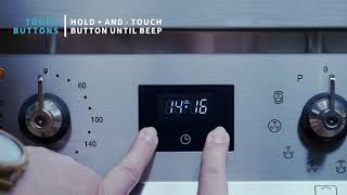 How To  Smeg Ovens setting the clock [upl. by Trauts]