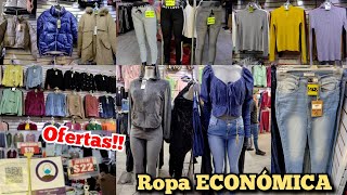 ROPA ECONÓMICA 😱 EN EL CARMEN 😱 DE TEMPORADA 👗 LEGGINS PANTALONES DE MEZCLILLA BLUSAS SUÉTERES [upl. by Eniale]