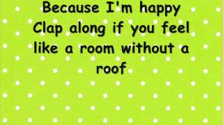 Pharrell Williams  Happy lyrics [upl. by Abigail]