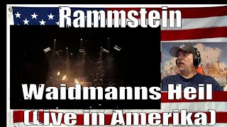 Rammstein  Waidmanns Heil Live in Amerika Subtitled in English  REACTION  WOW what a show [upl. by Kornher896]