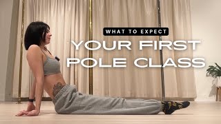 Your first pole dance classwhat to expect [upl. by Ellyn930]