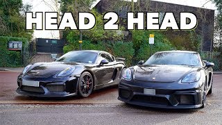 Porsche Cayman GT4  718 GT4 vs 981 GT4 [upl. by Aliehc156]