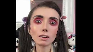 Eugenia Cooney Tries Makeup From Wet N Wild X Hello Kitty Collab Collection  TikTok October 3 2024 [upl. by Ettenirt]