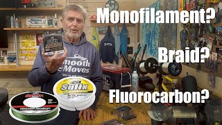 When to Fish Mono Braid or Fluorocarbon Fishing Line Options Today [upl. by Yelroc]