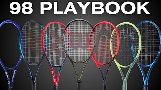 The BEST 98 Tennisrackets  A comprehensive guide [upl. by Thomsen]