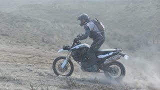 BMW F800gs 2014 Desert 100  Offroad Race Camel ADV [upl. by Ennovehc]