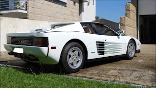 Model Car Ferrari Testarossa Miami Vice Custom Kyosho 118 [upl. by Marylynne483]