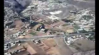 Landing at Heraklion Airport Crete Greece [upl. by Boser]