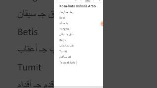 RISTECH  Kosakata Bahasa Arab  Bagian 20 [upl. by Nauqet727]