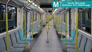 Sydney Metro Vlog 2 Alstom Metropolis Driverless Train Walkthrough [upl. by Imiaj]