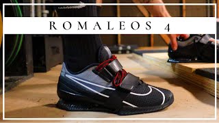 Nike Romaleos 4  Honest Review [upl. by Cianca]