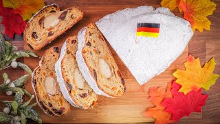 How To Make Stollen  Classic German Christmas Bread Recipe [upl. by Llertac179]